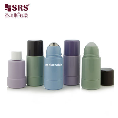 खरीदें SRS पैकेजिंग प्लास्टिक रिफिल रोल ऑन बोतल 50ml 75ml ऑनलाइन निर्माण