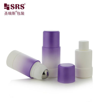 खरीदें RPPE ((P) -50ml 75ml ग्रेडिएंट पर्पल रिफिल करने योग्य रोल ऑन बोतल सिलेंडर पैकेजिंग डीज़िंफेक्टेंट डिओडोरेंट जेल युक्त प्राथमिक पैकेजिंग ऑनलाइन निर्माण