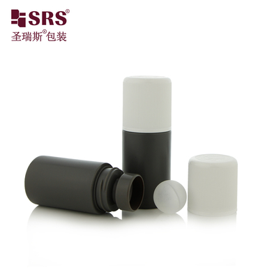 खरीदें RPPC1-60ml Gray Disinfectant Bottle PP Roll On Bottle 50ml-90ml With Cylindrical Round Structure ऑनलाइन निर्माण