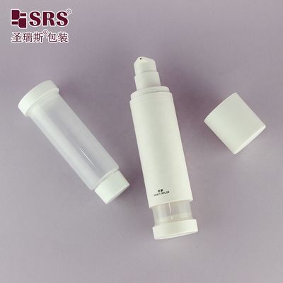 खरीदें Refillable Airless Pump Bottle PP Plastic 30ml 50ml 100ml Cosmetic Packaging ऑनलाइन निर्माण
