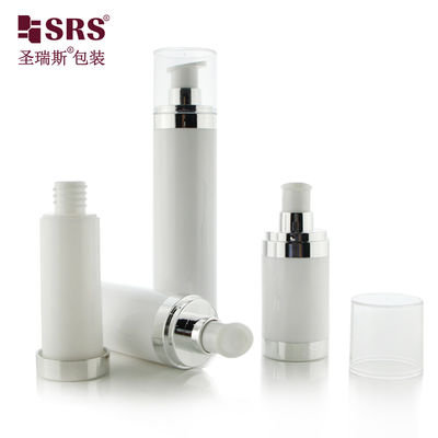 खरीदें Refillable Airless Pump Bottle 15ml 30ml 50ml for Cosmetic Creams ऑनलाइन निर्माण