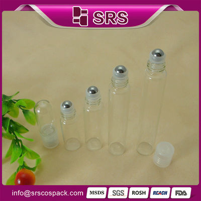 ग्लास परफ्यूम रोल ऑन बोतल 3ml 5ml 10ml 15ml 20ml 30ml
