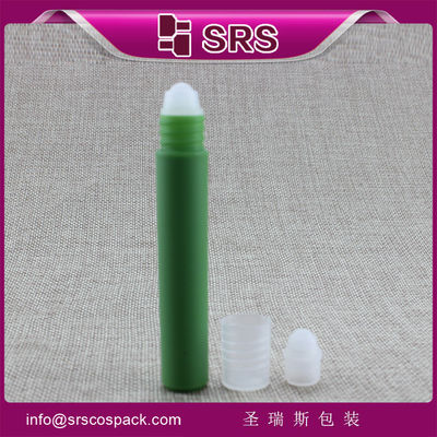 लीक प्रूफ ग्रीन रोल ऑन बोतल फार्मास्युटिकल ग्रेड 5ml परफ्यूम कंटेनर