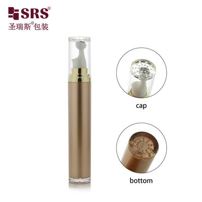 LR004-15ML 20ML हर्बल बालों के विकास के लिए खाली एक्रिलिक प्रेस डिस्पेंसर ट्यूब