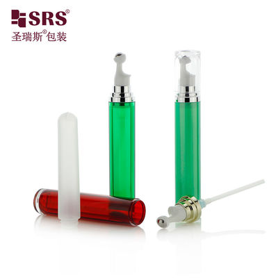LR001-15/20ML आँख शांत करने वाली जेल के लिए एक्रिलिक खाली कॉस्मेटिक रोलर बोतलों कोटिंग