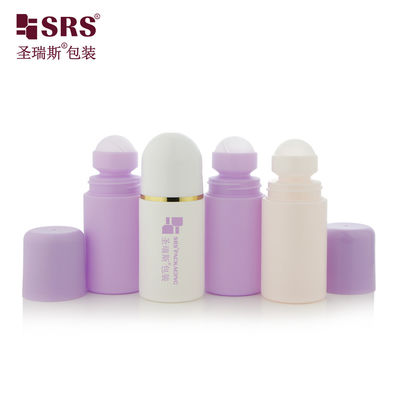 एथलेटिक मांसपेशियों के दर्द के लिए RPPC-60ml 2oz PP प्लास्टिक रोल ऑन एप्लीकेटर बोतल
