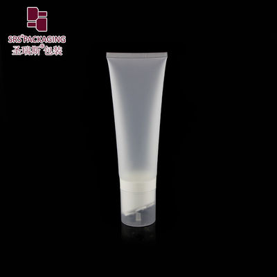 पारदर्शी मैट कॉस्मेटिक प्लास्टिक ट्यूब Squeezable D40mm के लिए स्ट्रेच मार्क Reducer Gel