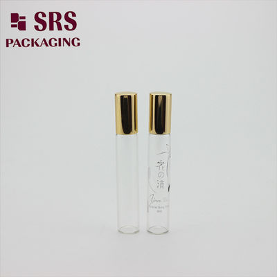 SRS खाली 8ml पारदर्शी ग्लास परफ्यूम रोल