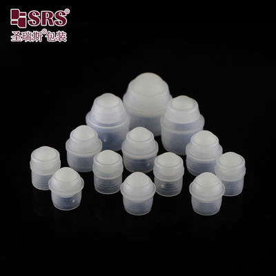ठोस गोल पीपी प्लास्टिक रोलर गेंद पीस व्यास 6mm-10mm