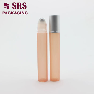 स्टील रोलर बॉल के साथ SRS खाली कॉस्मेटिक 15ml प्लास्टिक की बोतल