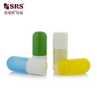 RPPA1-50ml बेलनाकार गोल अंडरआर्म ताज़गी देने वाली रोलर बोतल, लंबे समय तक चलने वाली, कोई रिसाव नहीं