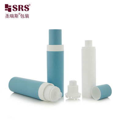 50ml 100ml PP Refillable Airless Pump Bottle for Skin Care