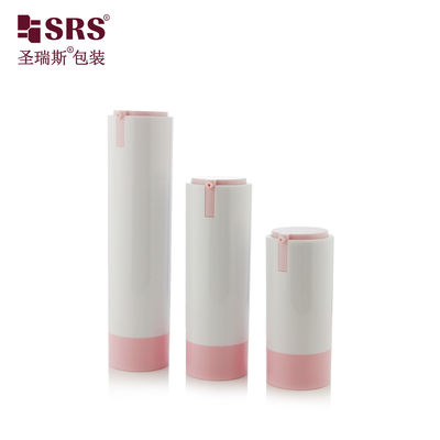 AS Material 15ml 30ml 50ml Custom Airless Cosmetic Bottle