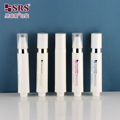 AY-10ML PP प्लास्टिक रोल ऑन बोतल Airless 10ml For Eye Cream Serum पैकेजिंग